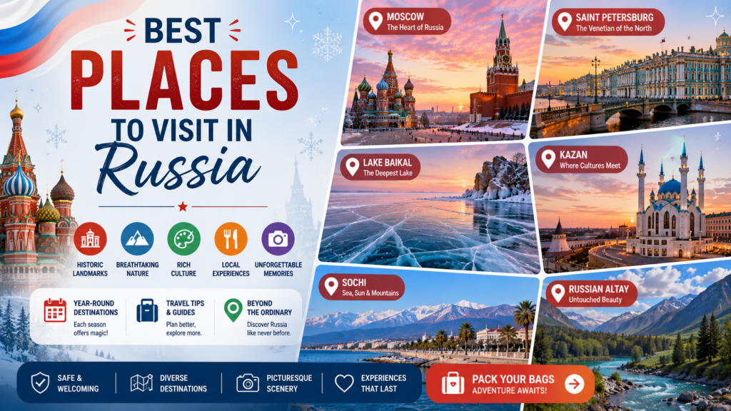 places to visit in Russia