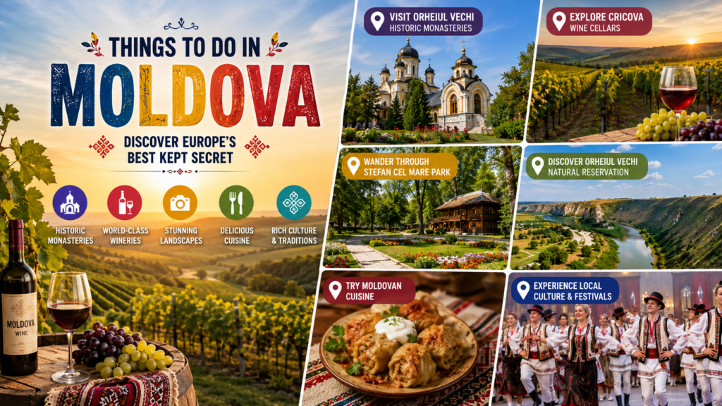 things to do in Moldova